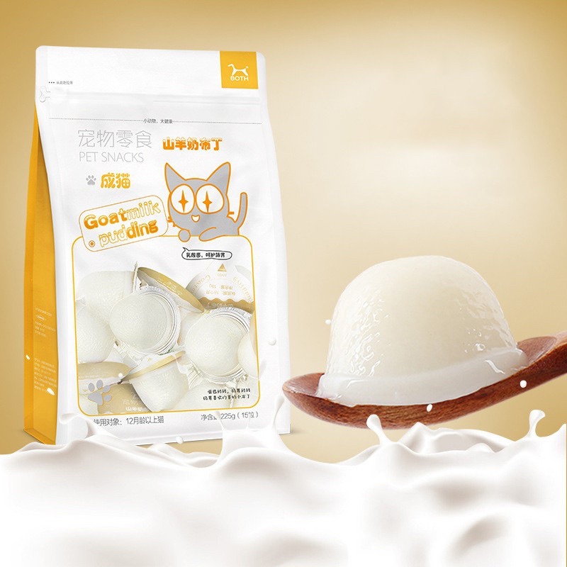Pudding Thạch Sữa Dê Cho Mèo Bổ Sung Canxi - Xiuxiu Giang