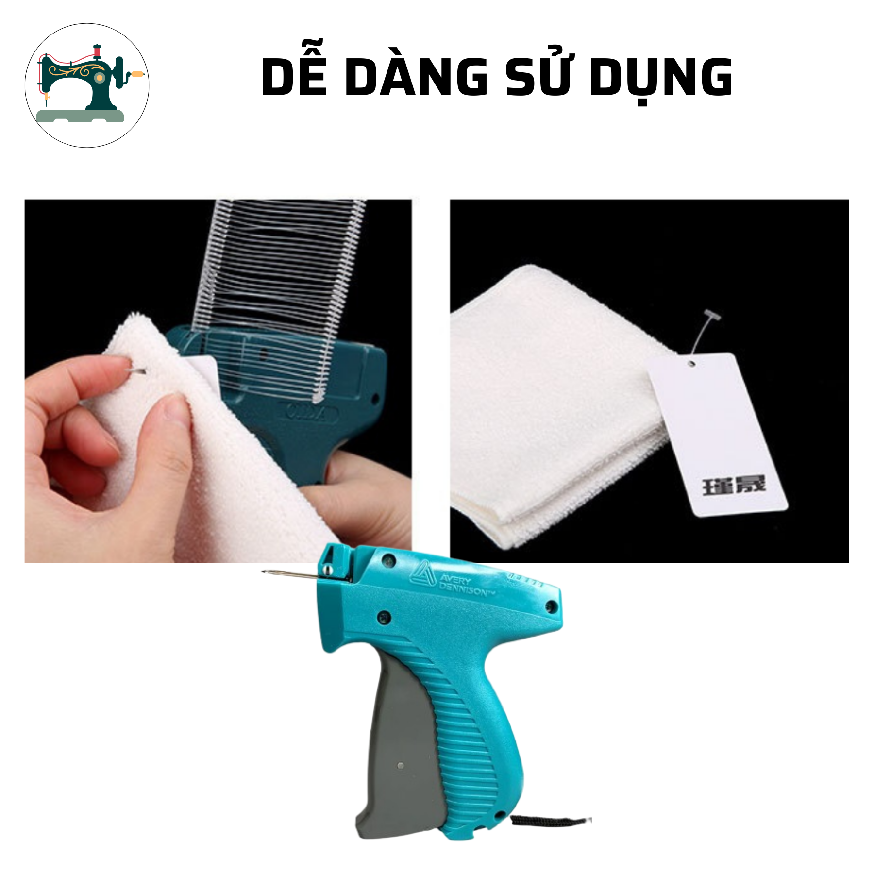 Máy Gắn Nhãn Mác Cao Cấp Avery Dennison 10651