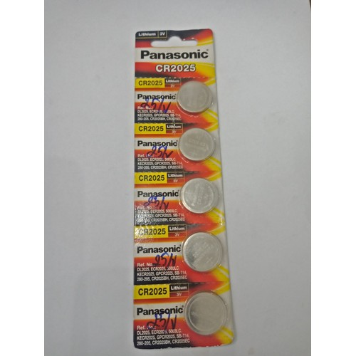Pin Panasonicc CR2025 3V / 1 vỉ 5 viên