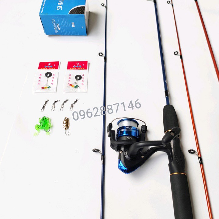 bộ cần câu lure GWW tải cá lớn
