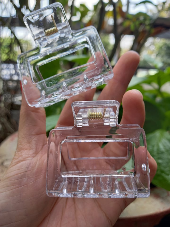 [HCM]Kẹp Tóc Trong Suốt Phong Cách Hàn Quốc 1 Cái