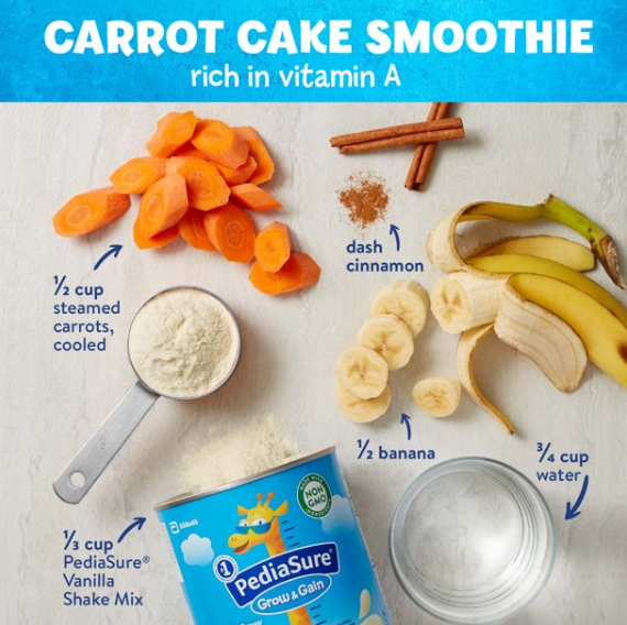 pediasure vanilla grow&gain 400g