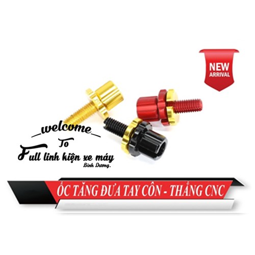 Ốc tăng đưa tay côn thắng cnc