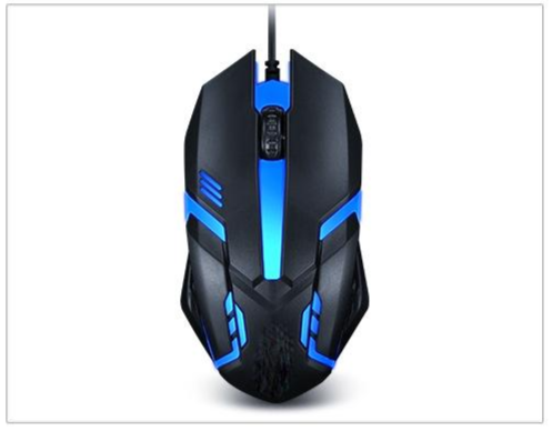 Mouse T - Wolf V1 Led Game Có Dây Cổng Usb