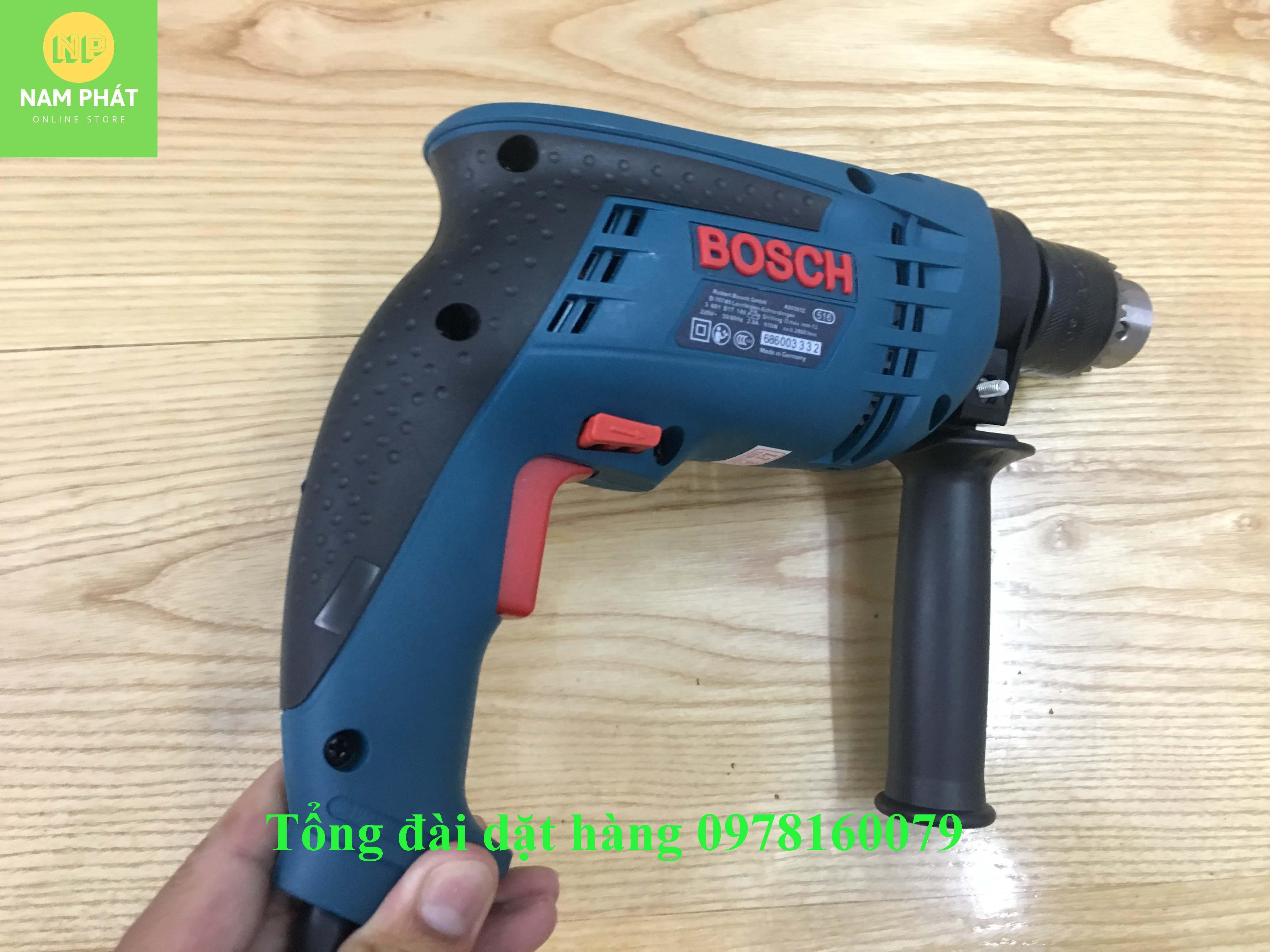 [NTG] Máy khoan điện cầm tay Bosch13ly  (khoan tường, bê tông, gỗ, sắt...)