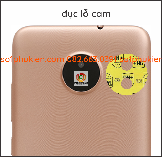 Cường lực camera Nokia C20 nano siêu bền