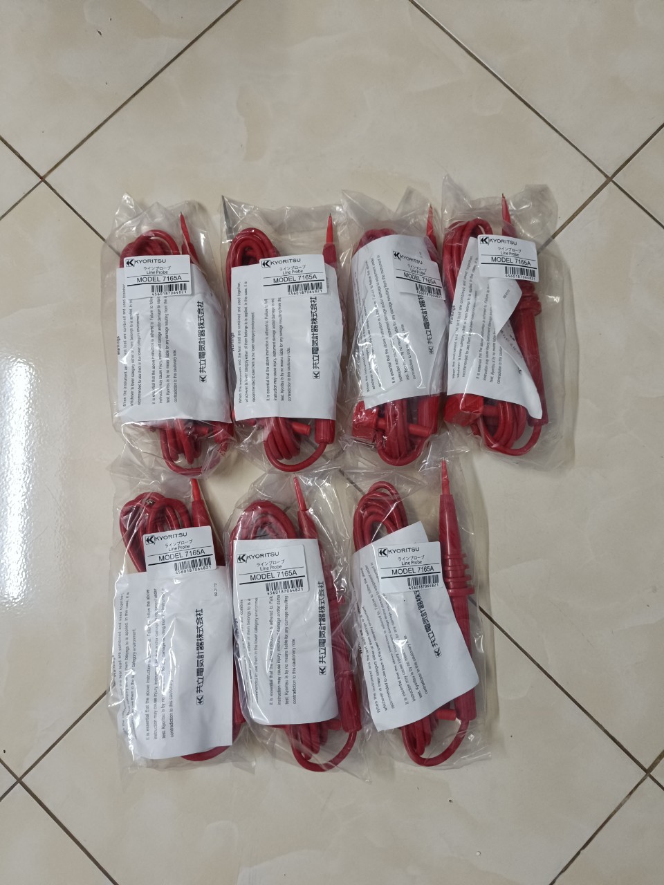 Dây đo KYORITSU 7165A (3m) KYORITSU 7165A Test Leads (3m)