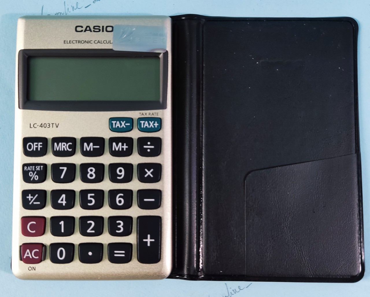 [HÀNG CHÍNH HÃNG] CASIO™ máy tính bỏ túi 8 số LC 403TV