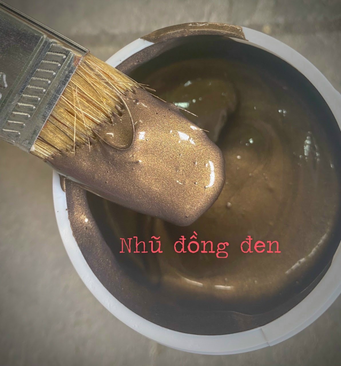 Sơn nhũ đồng hệ nước - Lon 400gam