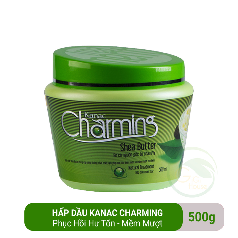 Hấp dầu bơ phục hồi- làm mượt tóc KANAC CHARMING | 500g
