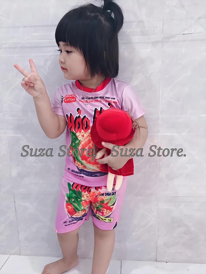 [BỘ GIA ĐÌNH] Quần Áo Mỳ tôm full size 5kg-90kg