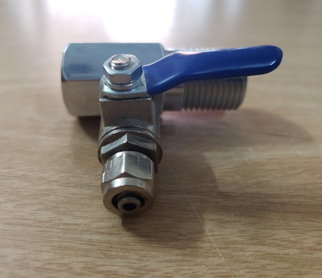 (HCM) Van Khóa Cấp Nước Ren 21 Dây 6mm-(Van Khóa Cấp Nước Ren 21/6)