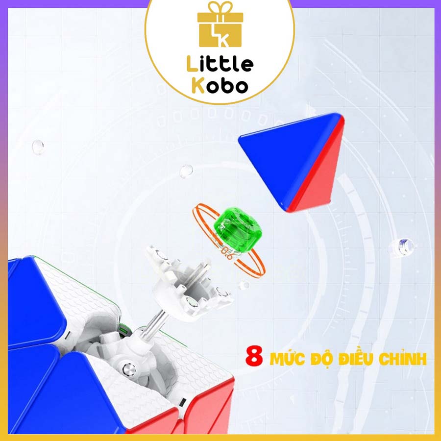 [Enhanced] Rubik Pyraminx Gan Pyraminx M Stickerless Rubic Tam Giác Nam Châm Flagship Pyramid Đồ Chơi Trí Tuệ Trẻ Em