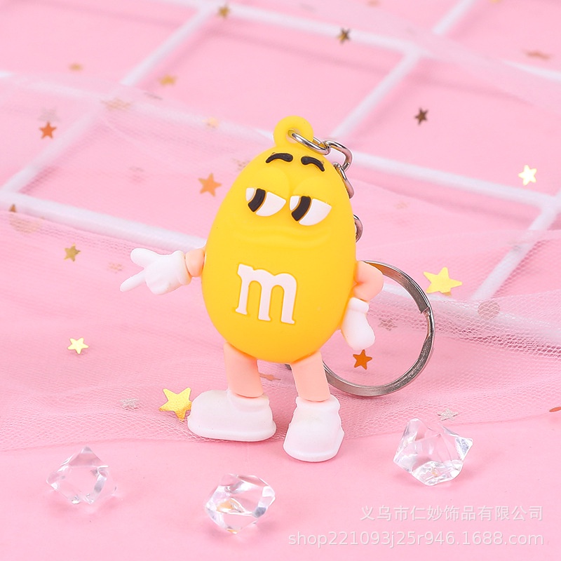 Móc khóa mặt cười đáng yêu