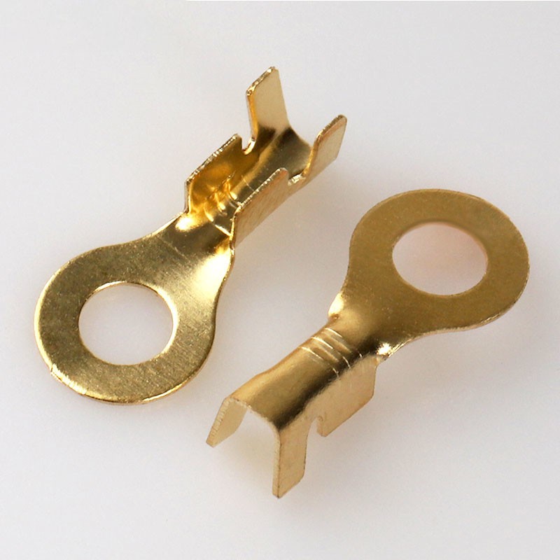 Đầu cos tròn bằng đồng lỗ 6 li dây 2 li