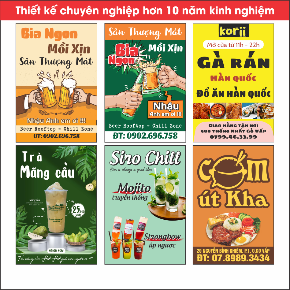In bạt, nội dung theo yêu cầu, miễn phí thiết kế