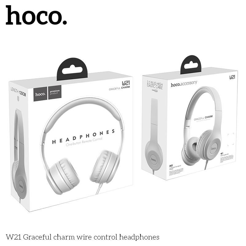 Tai Nghe Chụp Tai Headphone Hoco W21