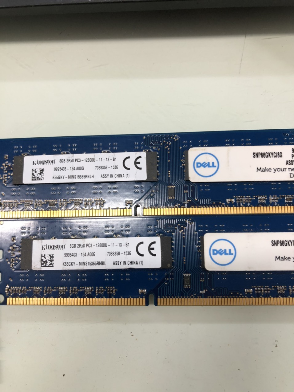 Ram DDR3 Ram DDR3 8G bus 1600 PC3 / PC3L Hàng Máy Bộ Mỹ - Không Kén Main, BH 36 Tháng, Chân Ram Vàng- Ưu Tiên Hiệu Samsung, Hynix