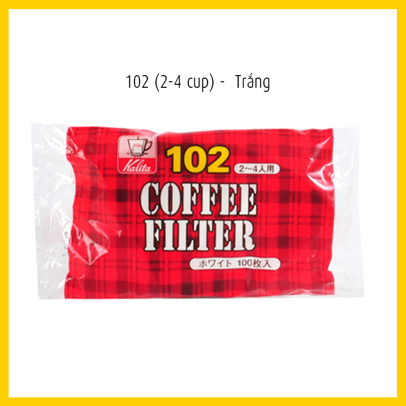Giấy Lọc Cà Phê Cho Phễu Kalita Melita