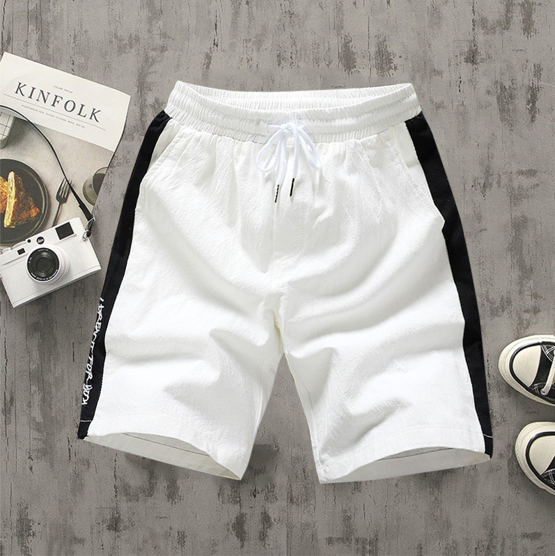 [Freeship MAX] Quần Short Đùi Nam Cạp Chun Kẻ Vạch Kiểu Dáng Thể Thao Trẻ Trung Thời Trang Rich Man MEN SHORTS 051