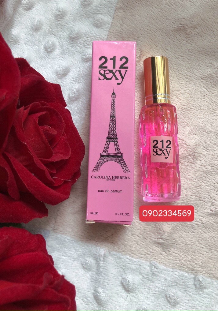 NƯỚC HOA 4d chai 20ml chai xịt - thơm lâu