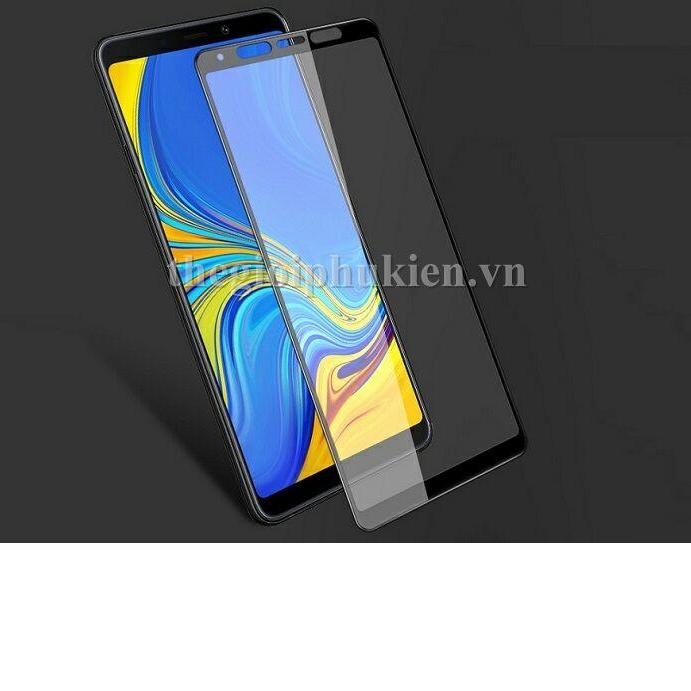 Kính cường lực điện thoại Samsung Galaxy A9 2018 9D xịn Full màn hình cao cấp