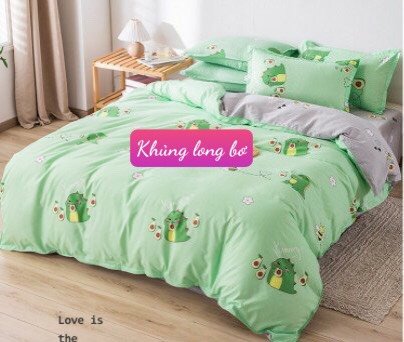 Vỏ gối nằm,áo gối nằm 45x65cm,được chọn mẫu,mẫu lá xanh