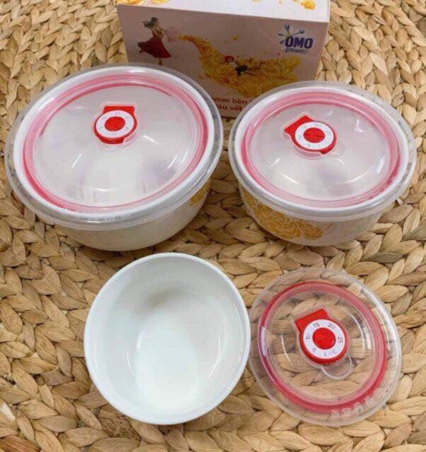 BỘ 3 THỐ SỨ HÚT CHÂN KHÔNG