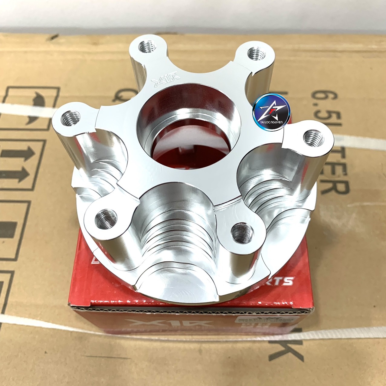 CÙI DĨA CNC X1R XÁM TITAN CHO EXCITER 150 - 155