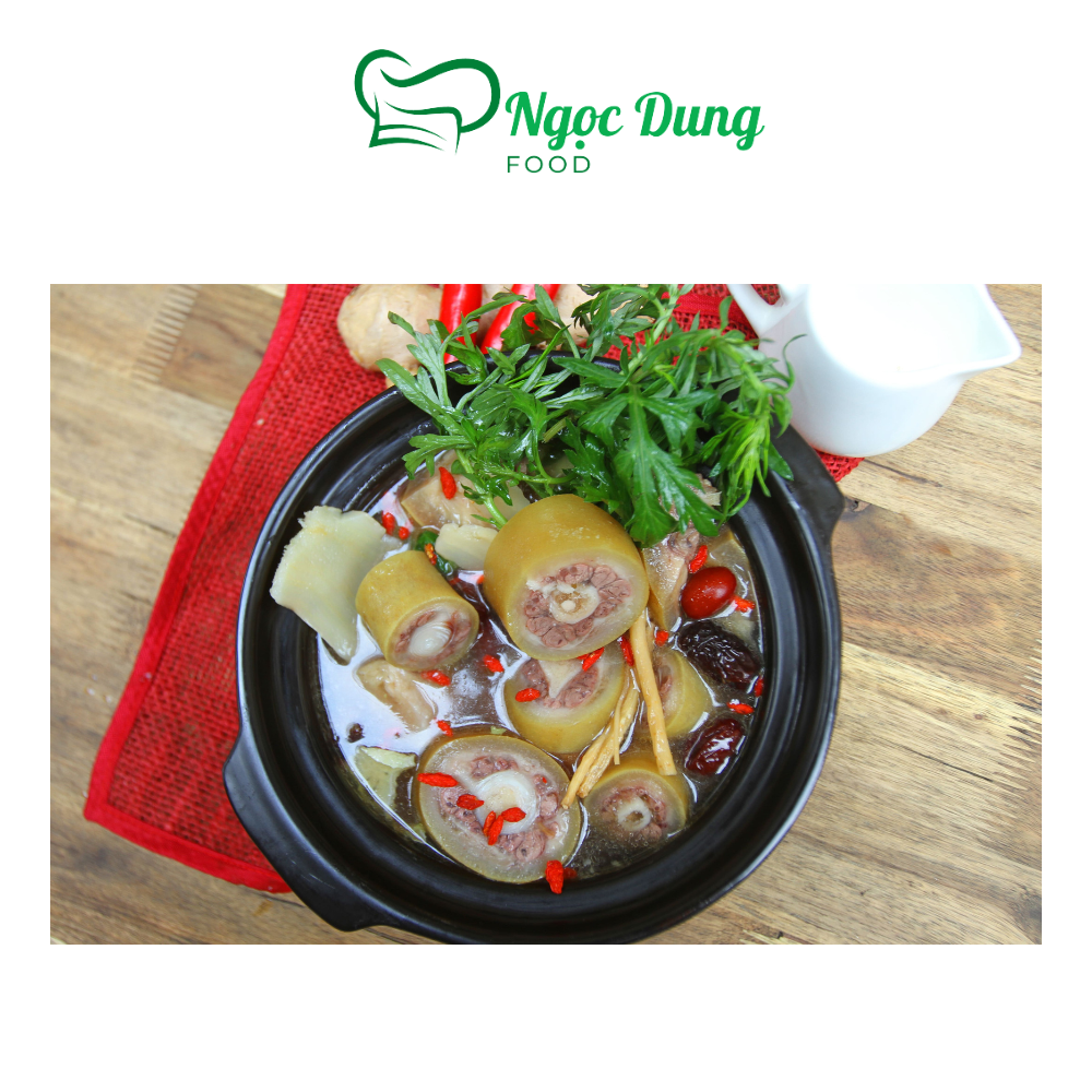 [Hoàn tiền 10%]Đuôi bò cắt khúc 1kg (giao tphcm)
