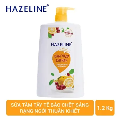 Sữa Tắm Hazeline Tẩy Tế Bào Chết Cam Cherry 1.2kg