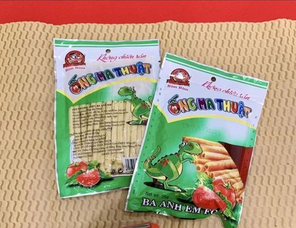 Bánh ống ma thuật - tuổi thơ 5 gói