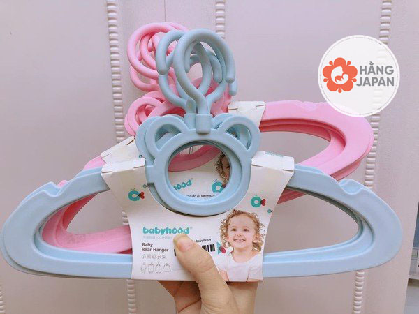 Set 5 móc treo quần áo cho bé Babyhood - Xoay được
