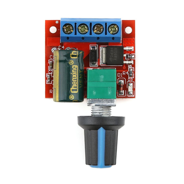 Module Điều Khiển Tốc Độ Động Cơ PWM Mini DC-DC 4.5V-35V 5A 90W