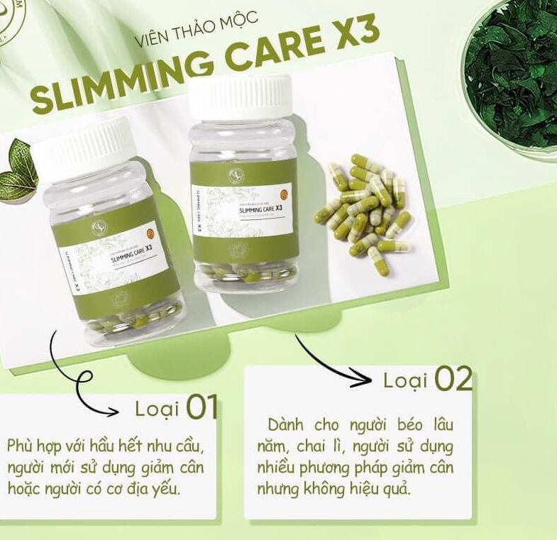 Giảm Cân Slimming Care Slimaura X3 - Phiên Bản Cải Tiến 2025