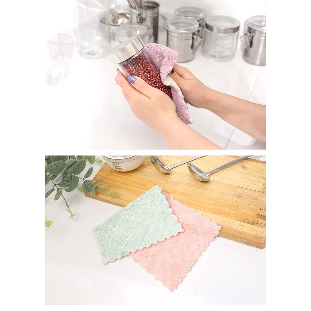 Combo 10]Khăn lau Bếp đa năng ( Giao màu ngẫu nhiên)