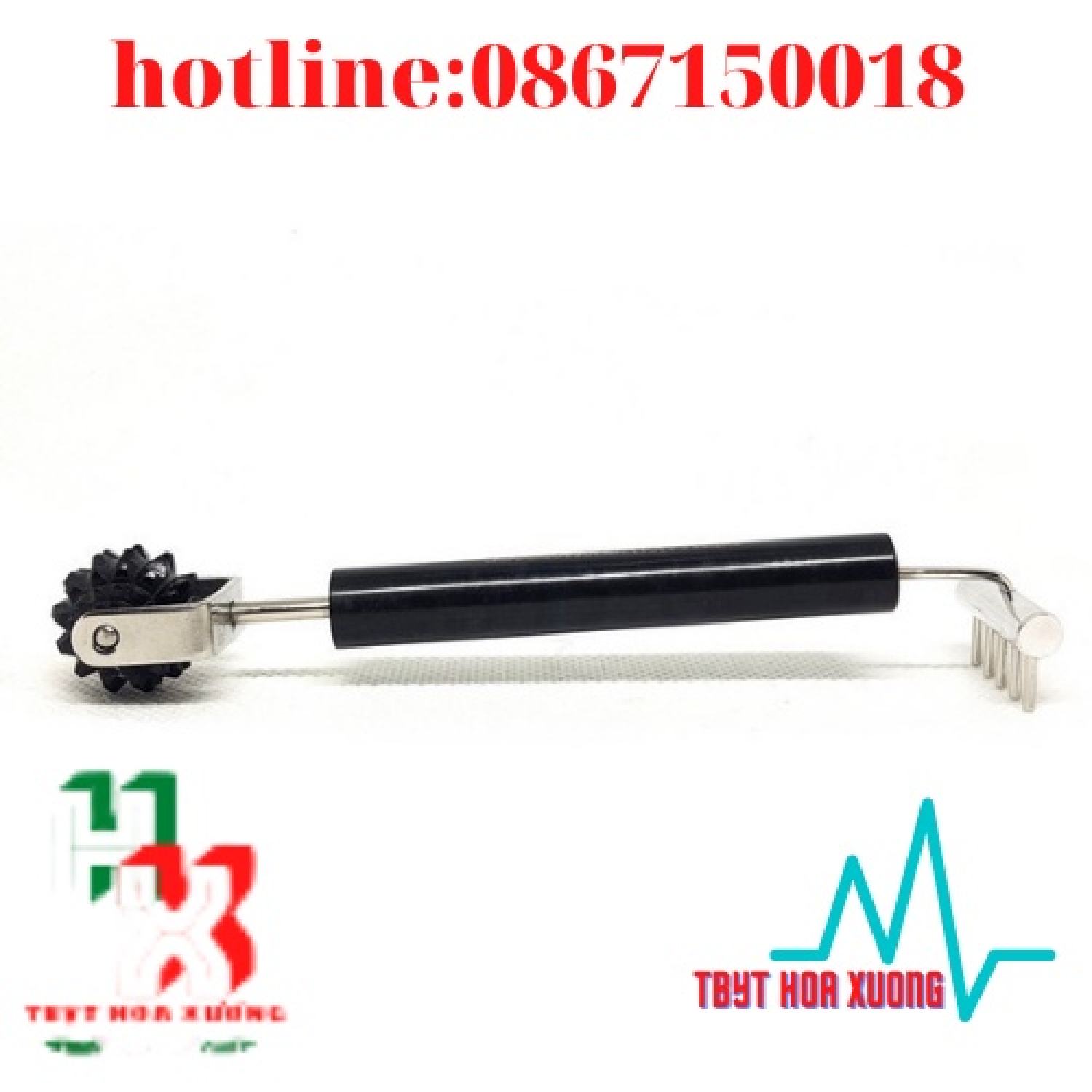 Cây lăn 2 đầu cầu sừng cào - dụng cụ diện chẩn
