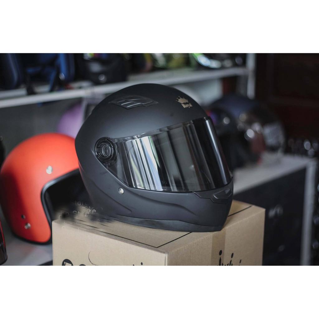 Mũ Bảo Hiểm Royal Fullface M136 - Đen Nhám