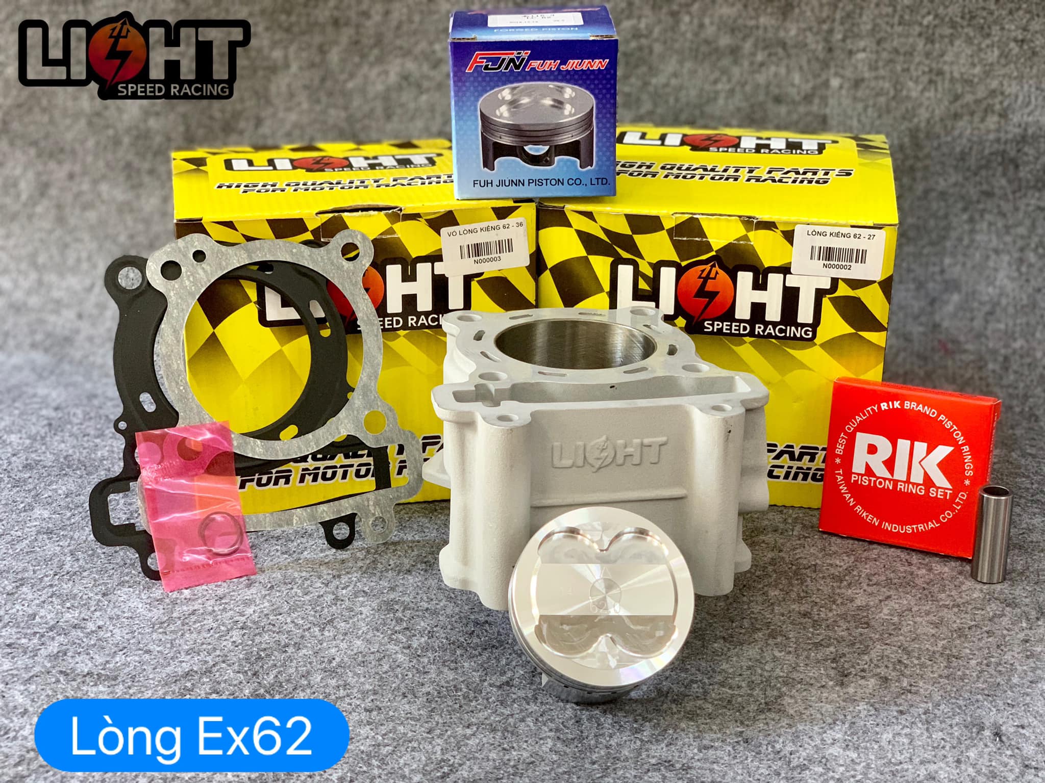 LÒNG KIẾNG NÒNG  LIGHT SPEED EXCITER 57 - 62 - 65 - 72 MM LZD-01