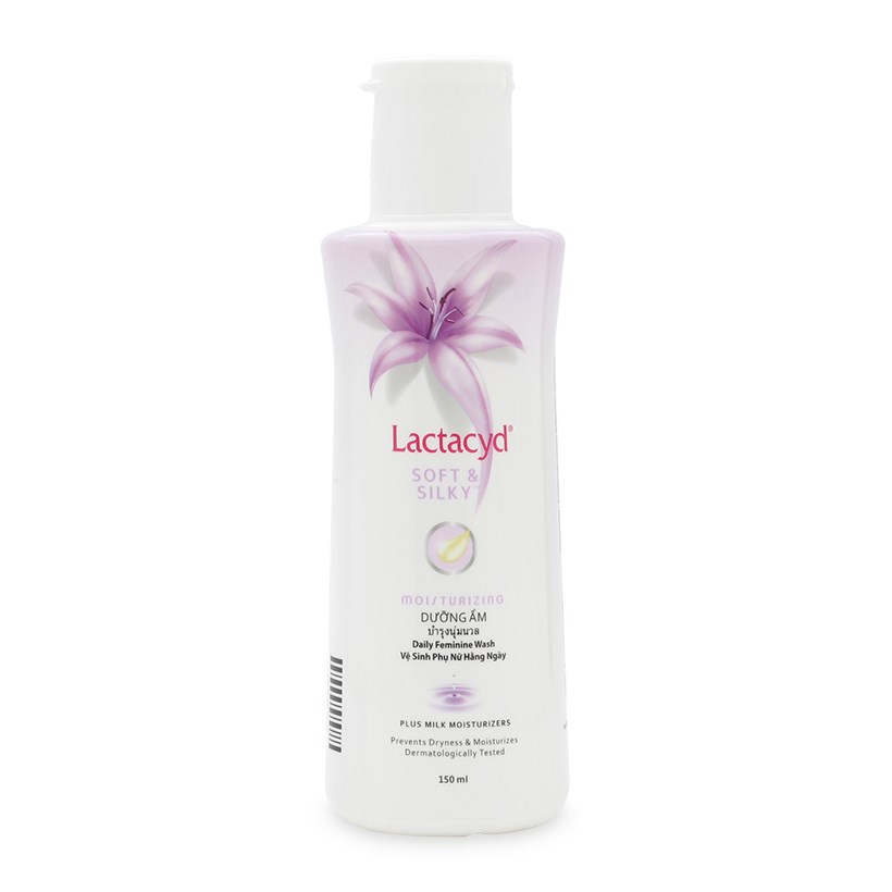 Dung dịch vệ sinh phụ nữ Lactacyd Soft & Silky 150ml / 250ml