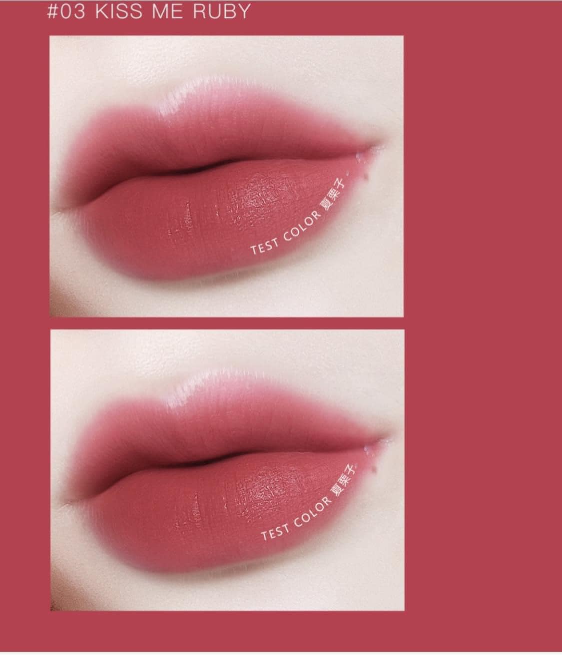 [HCM]Son Lancome L’absolu Rouge Ruby Cream - 03 Kiss Me Ruby Limted Edition