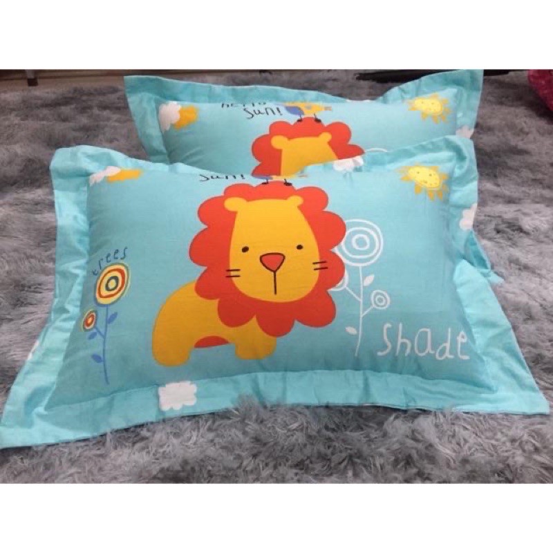 Gối cotton 3D cho bé - Cotton( gồm vỏ và ruột)