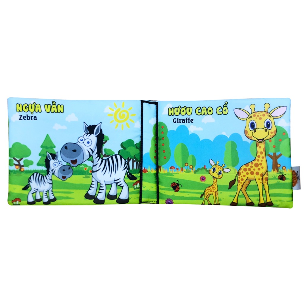 Sách Vải Động Vật Ăn Cỏ