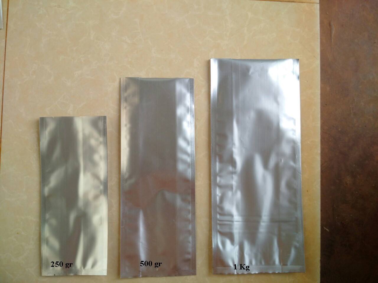 [1kg/size] Túi 4 biên bạc, túi đựng trà/cafe (full size)
