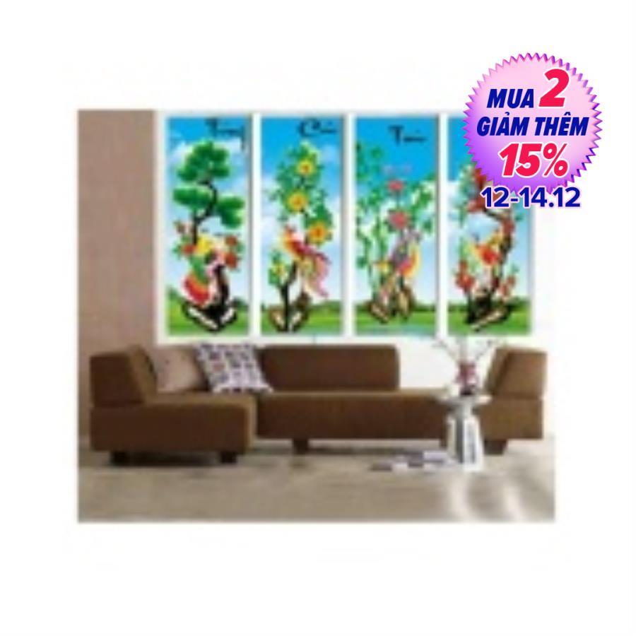 Dlh-222976- tranh thêu tứ quý-99.59
