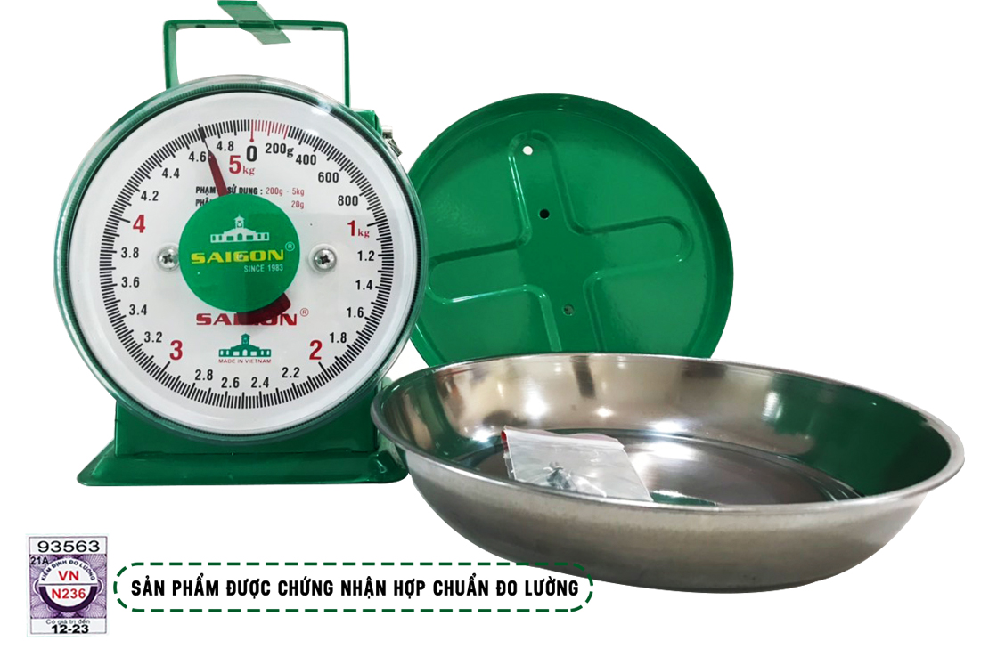 Cân 5 kg bảo hành 12 tháng