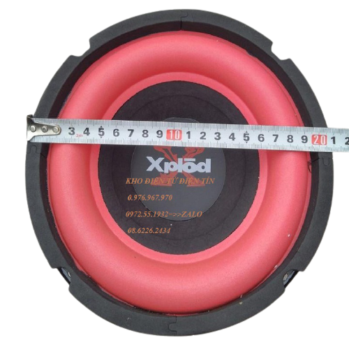 1 CHIẾC LOA SUB BASS 20 MÀNG ĐỎ CÔN 31 NHẬP KHẨU CAO CẤP