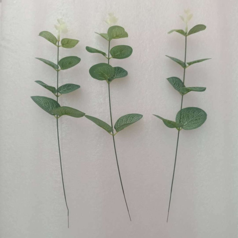 Cành Lá táo mốc  trang trí cắm điểm hoa giả, hoa sáp, oản