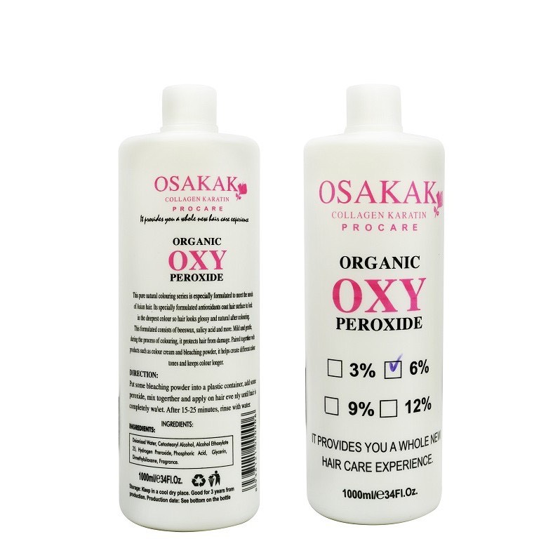 Oxy Trợ Nhuộm OSAKA Collagen 1000ml Hàng Công Ty (Bao Bì Mới )
