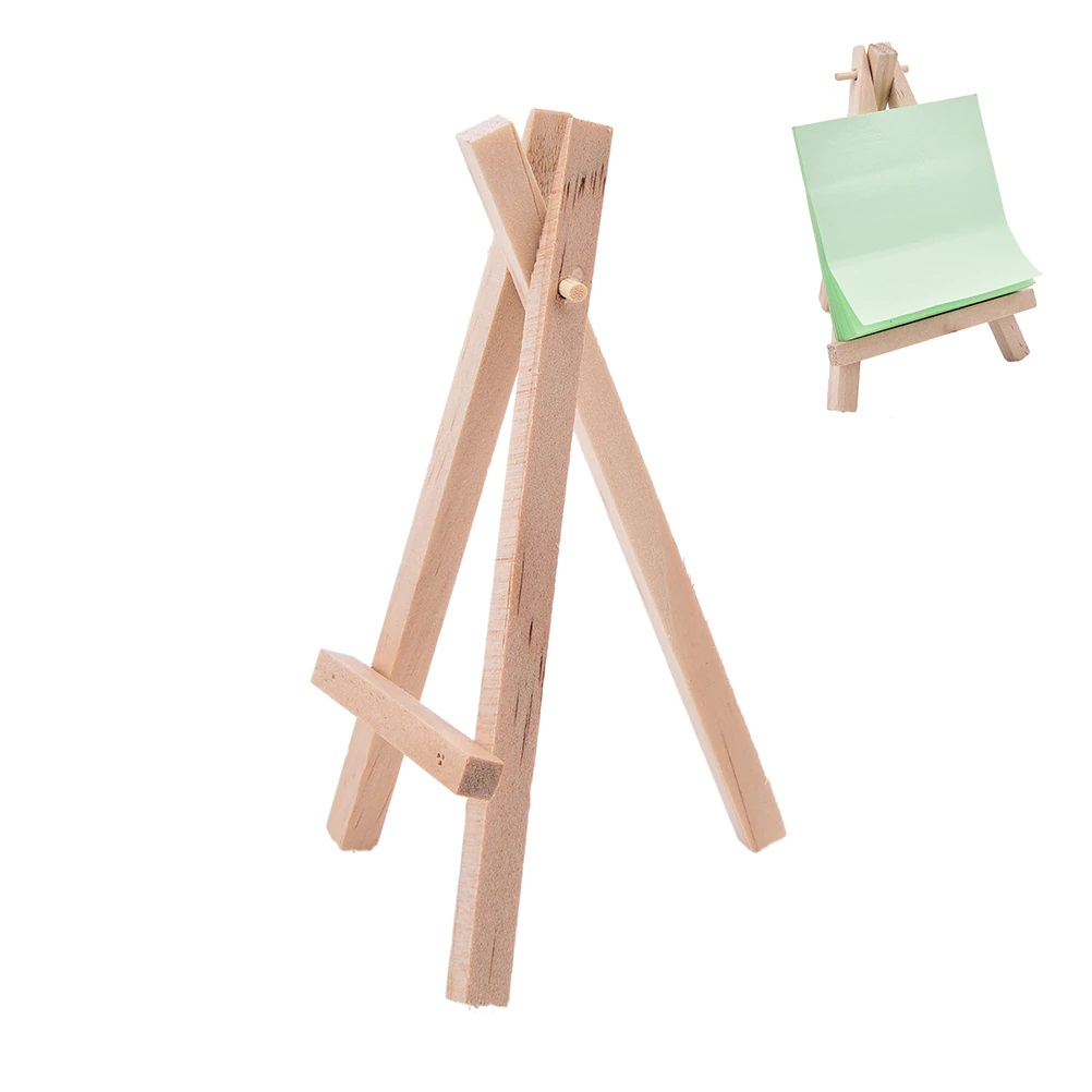 GIÁ VẼ BẰNG GỖ MINI ĐỂ BÀN TRANG TRÍ